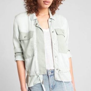 GAP Colorblock Utility Jacket, XS